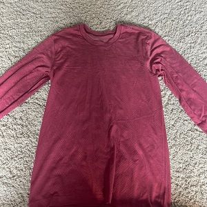 RARE lululemon red metal vent tech SIZE XS